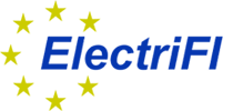 ElectriFI logo with EU stars