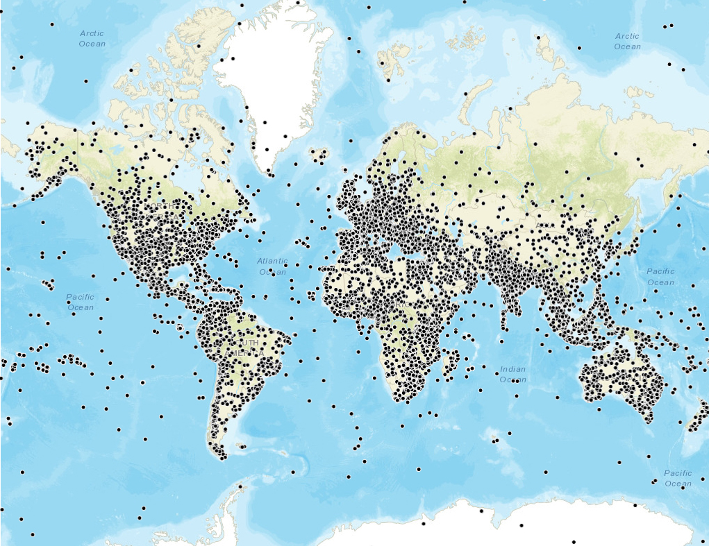 HOMER Modeling Locations April 2016