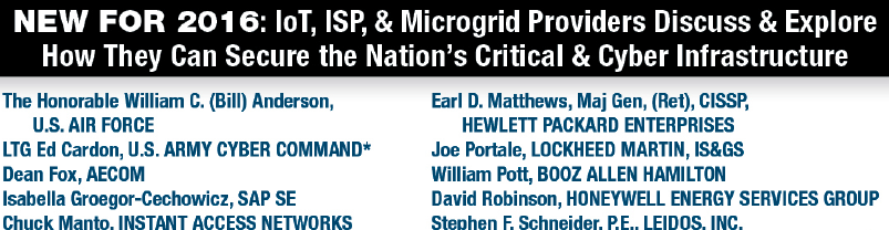 IoT, ISP and Microgrid Providers discuss and explore how they secure nation's critical and cyber infrastructure